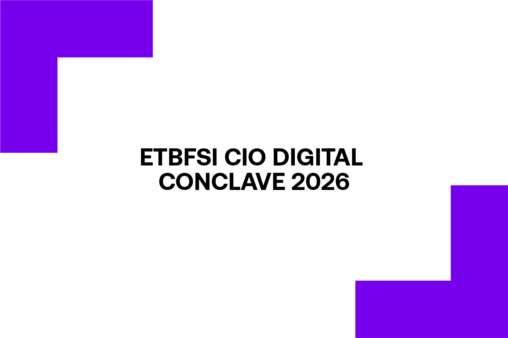ETBFSI CIO Digital Conclave 2026